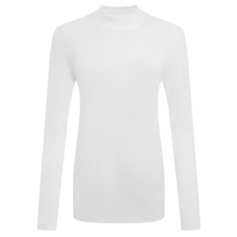 Maglietta da donna Craghoppers NosiLife Golf Long Sleeved Mock Neck Top bianco White