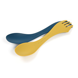 Posate Light My Fire Spork Medium 2-pack blu/giallo Mustyyellow/Hazyblue