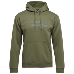 Felpa da uomo Black Diamond M Mini Stacked Po Hoody