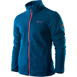 Felpa da uomo Hi-Tec Nenan blu scuro Poseidon/ChineseRed