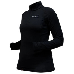 Felpa tecnica da donna Trimm CUBE LADY nero grafit black