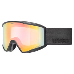 Occhiali da sci Uvex Blast V nero BLACK MATT DL/RAINBOW-CLEAR S1-3