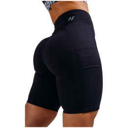 Pantaloncini da donna Nebbia High-Waist Shorts with Pockets Primal nero BLACK