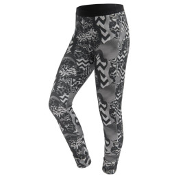 Pantaloni termici da donna Sensor Blend Impress grigio/nero