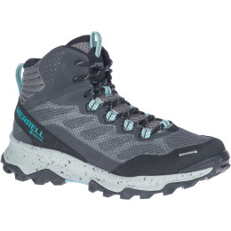 Scarpe da trekking da donna Merrell Speed Strike Mid Gtx grigio/blu Charcoal