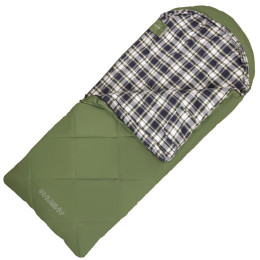 Vystavený spacák Husky Kids Galy -5°C - Vystavené verde Green