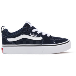 Scarpe da bambino Vans Yt Filmore blu scuro (Tonal Mix Check)Drsblwht