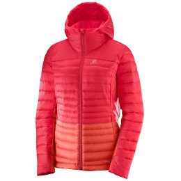 Piumino da donna Salomon Haloes Down Hoodie W rosa Hibisc/Dubarry