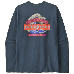 Maglietta da uomo Patagonia Long-Sleeved Great Waves Responsibili-Tee