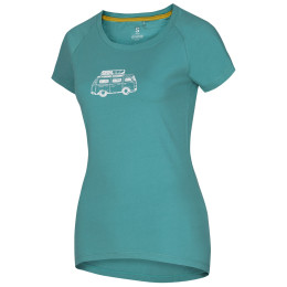 Maglietta da donna Ocún Raglan T azzurro Green Porcelain Van