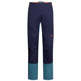 Pantaloni da uomo La Sportiva Ikarus Pant M blu scuro Deep Sea/Hurricane