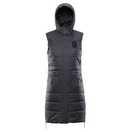 Gilet da donna Alpine Pro Harda grigio DK.TRUE GRAY