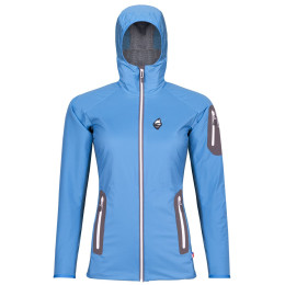 Giacca da donna High Point Total Alpha Hoody Lady Jacket blu SwedishBlue