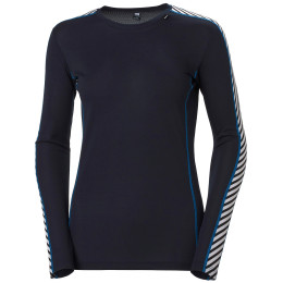 Maglietta sportiva da donna Helly Hansen W Hh Lifa Crew blu Navy