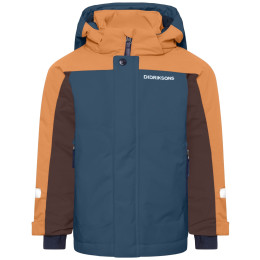 Giacca invernale per bambini Didriksons Neptun Kids Jkt 5 Mountain Blue turchese Mountain Blue