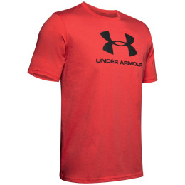 Maglietta da uomo Under Armour Sportstyle Logo SS rosso red