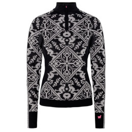 Felpa tecnica da donna Kari Traa Saga HZ nero Black