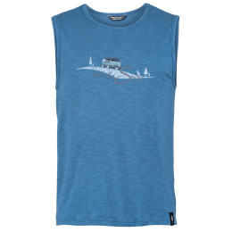 Canotta da uomo Chillaz Calanques Feel The Spirit blu Darkblue