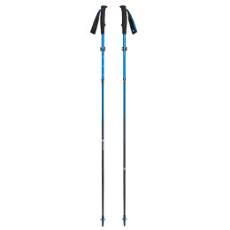 Bastoncini da trekking Black Diamond Distance Carbon FLZ Poles blu/nero Ultra Blue