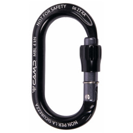 Moschettone Camp Ekto Lock nero Black