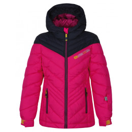 Giacca da sci per bambini Loap Omrava rosa Pink