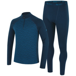 Set sportivo da uomo Zulu Merino 240 Zip Long