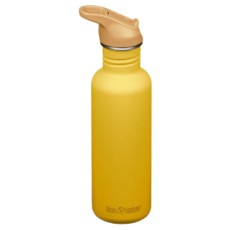 Bottiglia in acciaio inox Klean Kanteen Classic 27oz (w/Flip Seal Sport) giallo Sunset