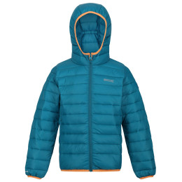 Giacca invernale per bambini Regatta Jnr Hooded Marizion blu Gulfstream(Sea Haze)