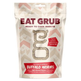 Vermi commestibili Eat Grub Buffalo Worms 45g