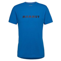 Maglietta da uomo Mammut Core T-Shirt Men Logo blu ice