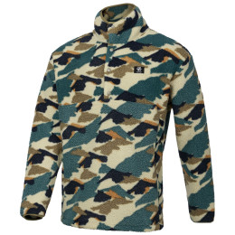 Felpa da uomo Dare 2b Mens Print Fleece beige/blu MedMntPrnt