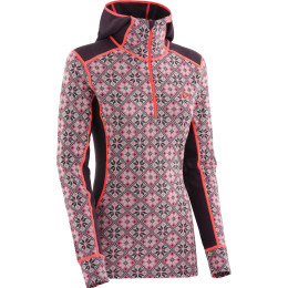 Maglietta sportiva da donna Kari Traa Rose Hood rosa Mauve