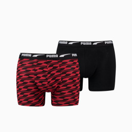 Boxer da uomo Puma Men Formstrip Boxer 2P rosso red