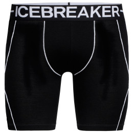 Boxer da uomo Icebreaker M's Anatomica Zone Long Boxers nero Black