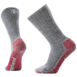 Calze Smartwool Mountaineer Classic Edition Max Cushion rosso/grigio BLACK