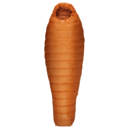 Sacco a pelo in piuma Robens Scoria UL +6°C Regular arancione Orange