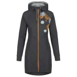 Felpa da donna Loap Ecara nero/arancio TapShoeOrangeMelange