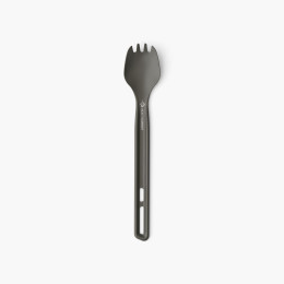 Forchetta Sea to Summit Frontier UL Long Handle Spork grigio Aluminium Hard Anodised Grey