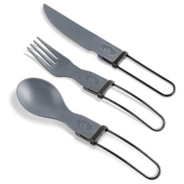 Set di posate GSI Outdoors Tekk Trio Folding Cutlery Set