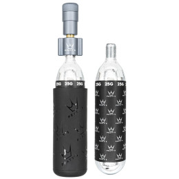 Pompa di bicicletta Peaty´s Holeshot Co2 Pumpa + Bombičky 2 Ks - Mtb grigio Slate