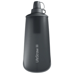 Bottiglia filtrante LifeStraw Peak Squeeze Bottle 1L nero Dark Grey