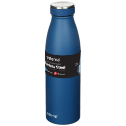 Thermos Sistema Stainless Steel 500 ml blu/grigio