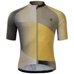 Maglia da ciclismo da uomo Dare 2b Lightning Short Sleeve Printed Jersey verde/grigio BoaGradPrint