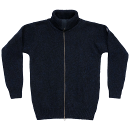 Maglione Devold Nansen Wool Cardigan blu scuro Navy