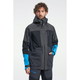 Giacca invernale da uomo Tenson Touring Shell Jacket grigio/blu Antracithe
