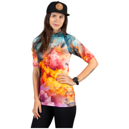 Maglietta sportiva da donna Drexiss All Explosion Pastel Coolmax