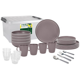 Set di stoviglie Brunner All Inclusive Dolomit rose