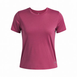 Maglietta da donna Under Armour Launch Shortsleeve rosa Red