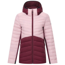 Giacca da donna Regatta Womens Hooded Leedre Hybrid rosa PwdrLlc/Fig
