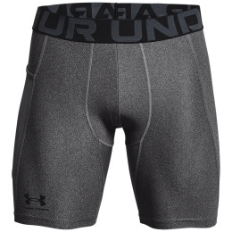 Boxer sportivi da uomo Under Armour HG Armour Shorts grigio Carbon Heather / / Black